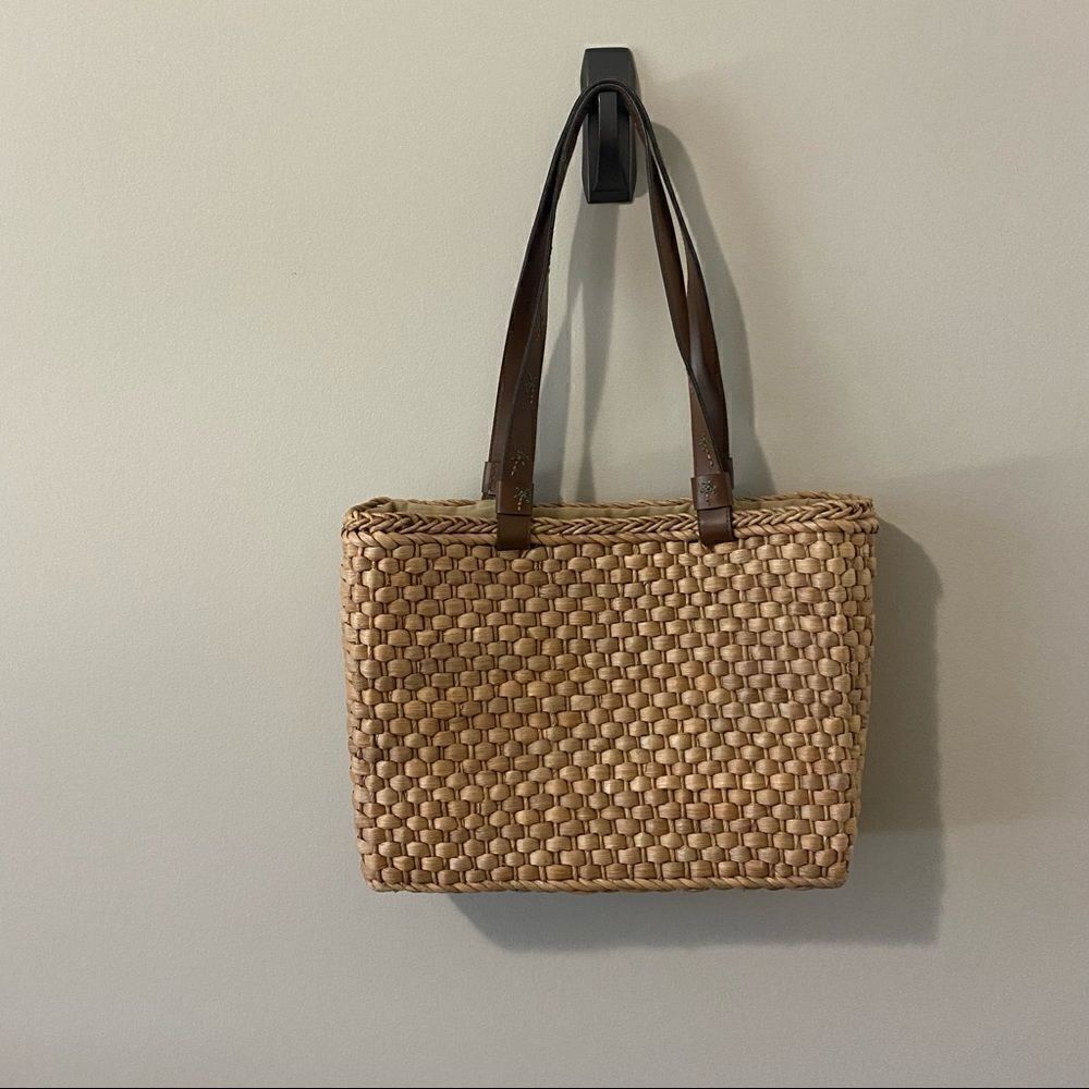 🌴 Cappelli Straworld Palm Tree Bag 🌴 - Picture 2 of 12